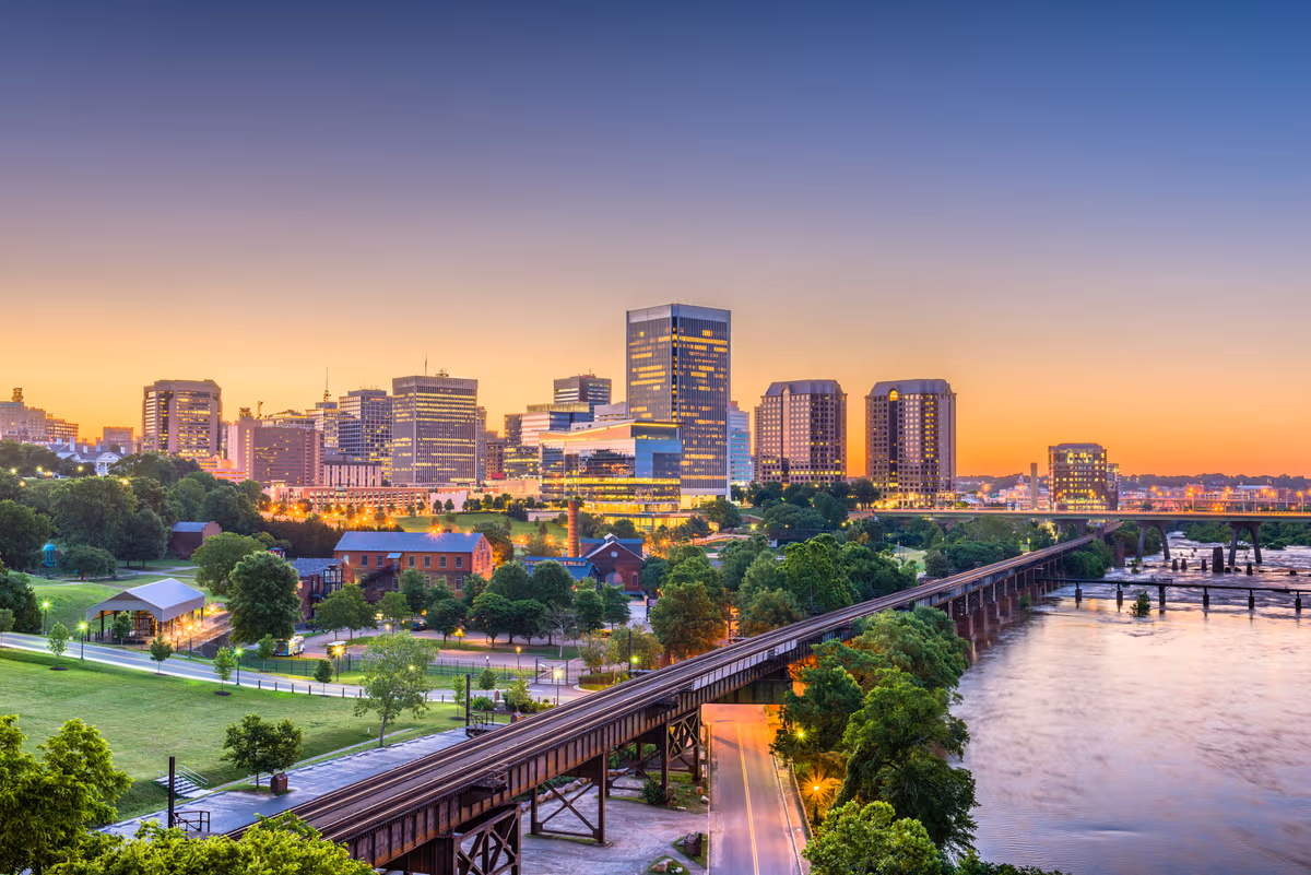 Richmond, Virginia skyline